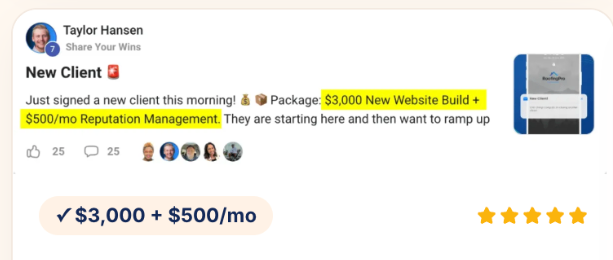 Taylor Hansen community win: $3,000 + $500/mo